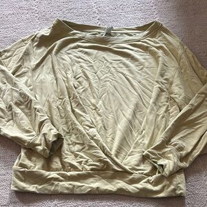 lululemon athletica Light Green Sweatshirt